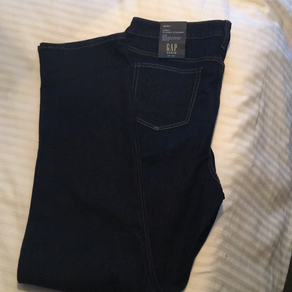 Tall straight leg jean